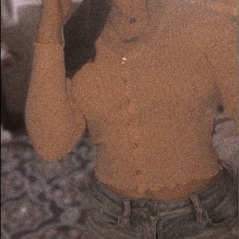 Button down pink top